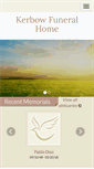 Mobile Screenshot of kerbowfuneralhome.com